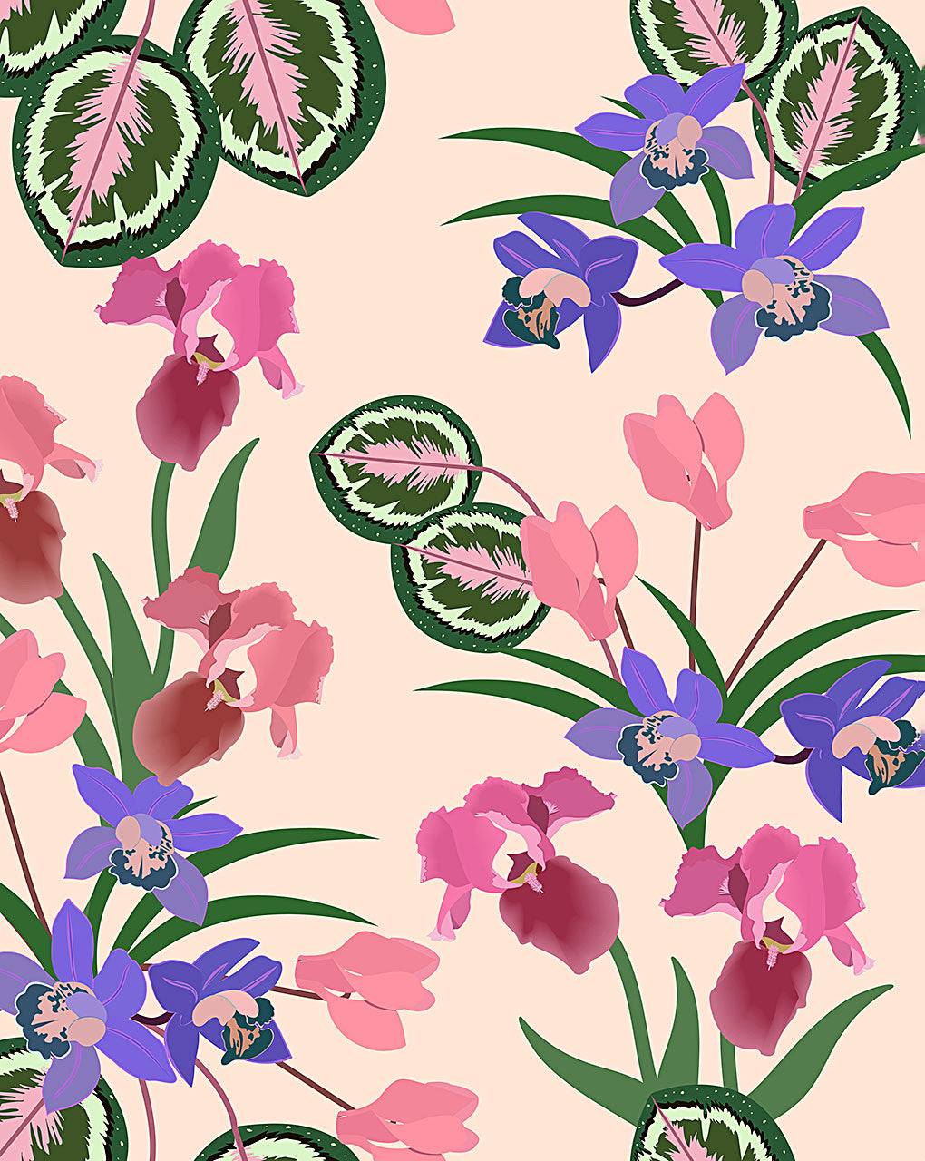 Floral Digital Print