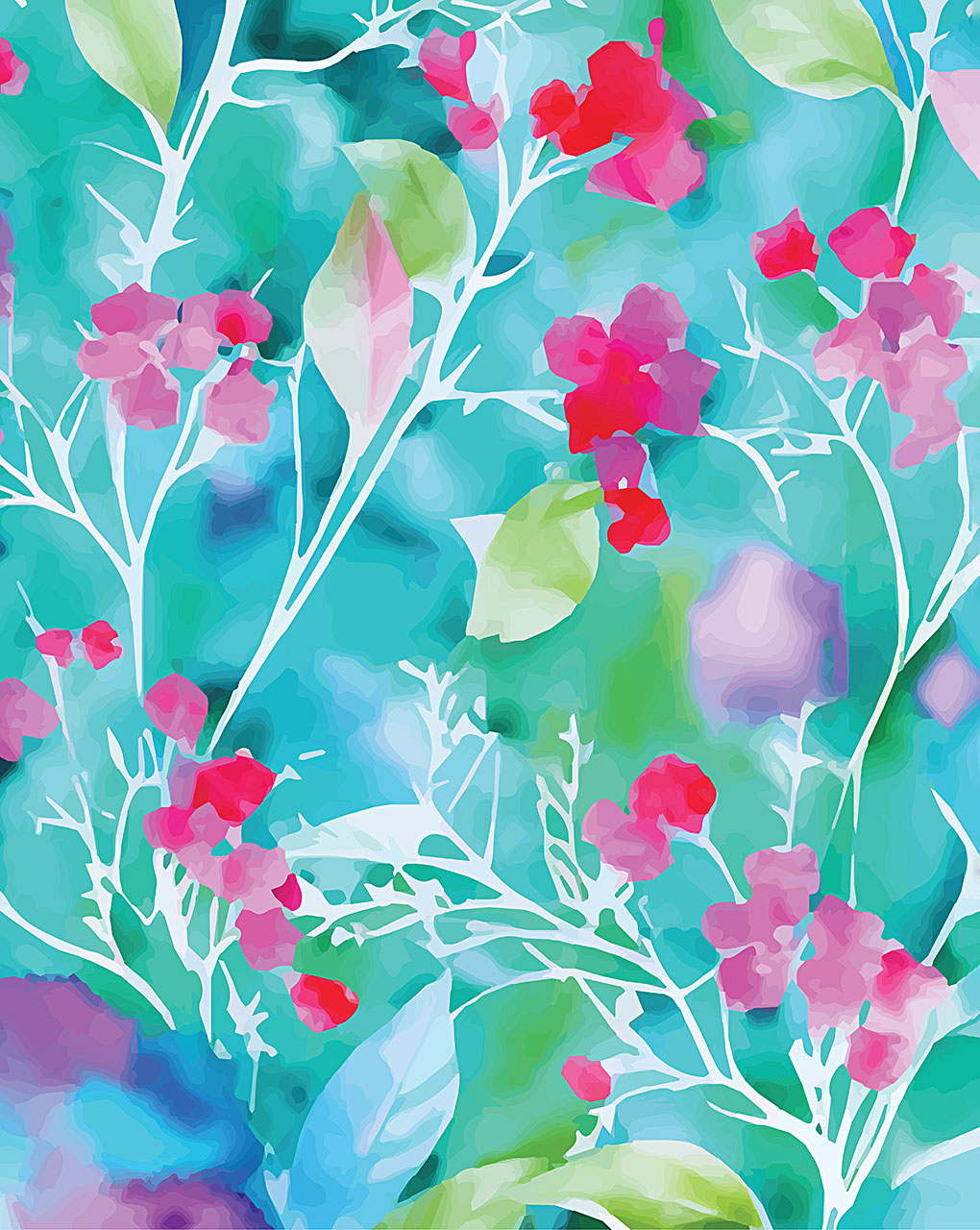 Floral Digital Print