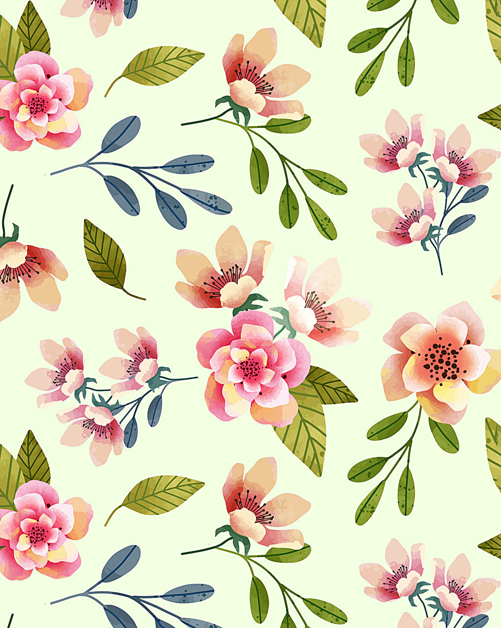 Floral Digital Print