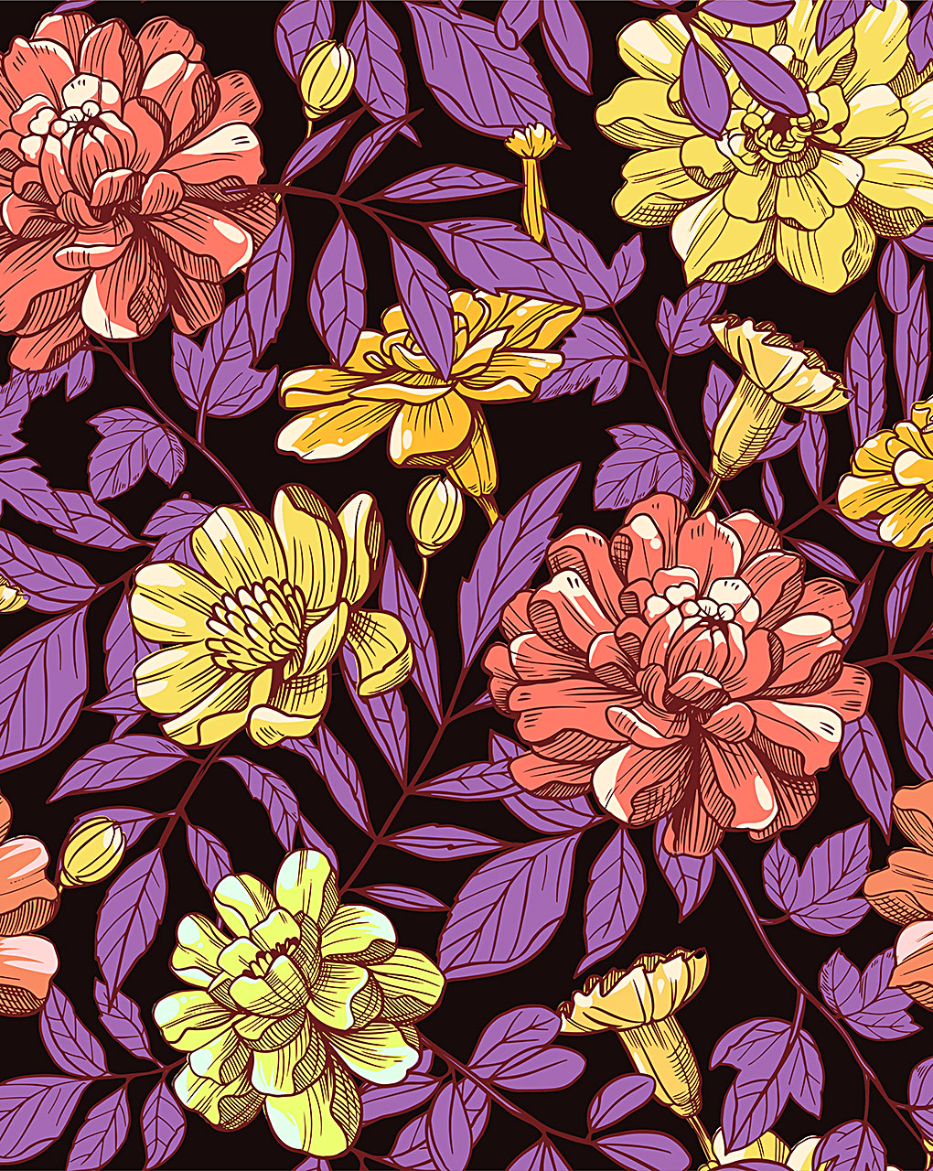 Floral Digital Print