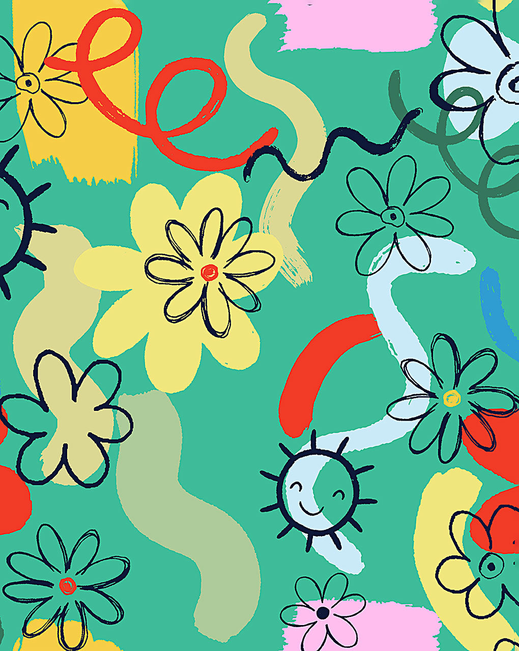 Floral Digital Print