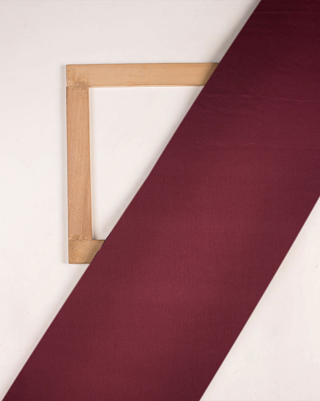 Maroon Plain Imported Satin Fabric ( Width 58 Inch ) - Fabriclore.com