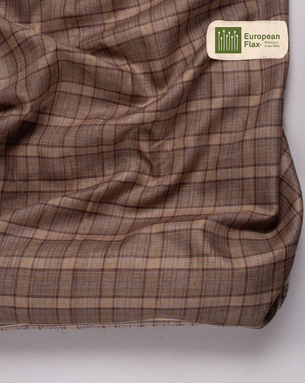 Yarn Dyed Linen European Flax Certified Fabric ( Width 58 Inch ) - Fabriclore.com