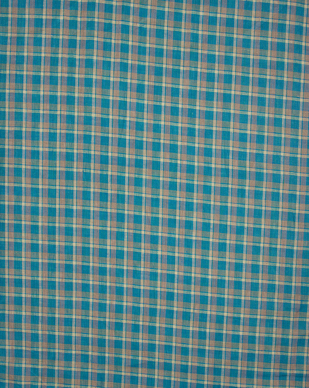 ( Pre Cut 90 CM ) Yarn Dyed Linen European Flax Certified Fabric