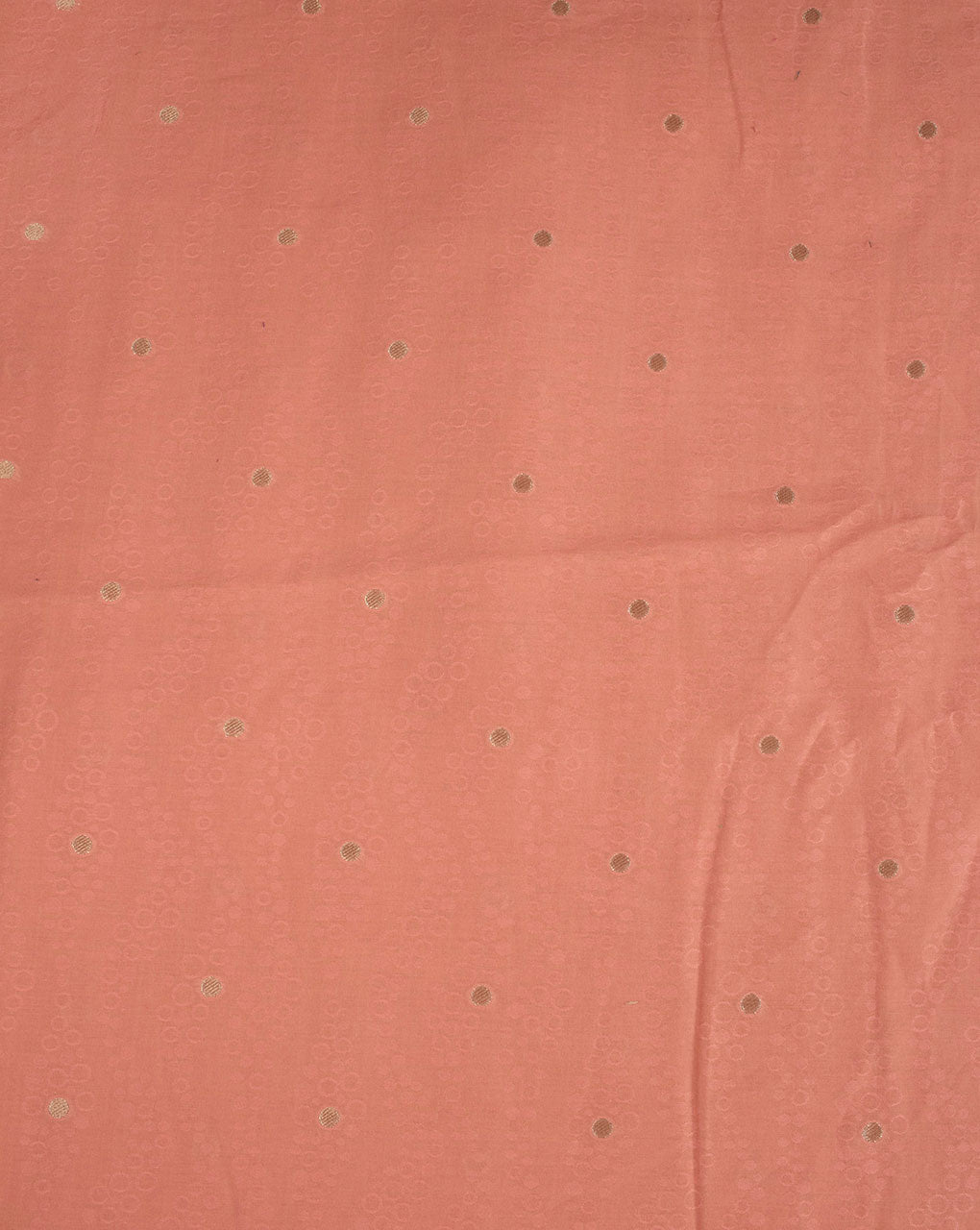 Geometric Woven Zari Jacquard Chanderi Fabric