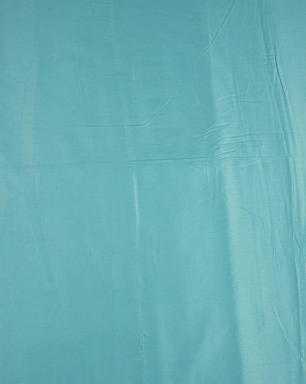 Turquoise Plain Glazed Cotton Fabric - Fabriclore.com