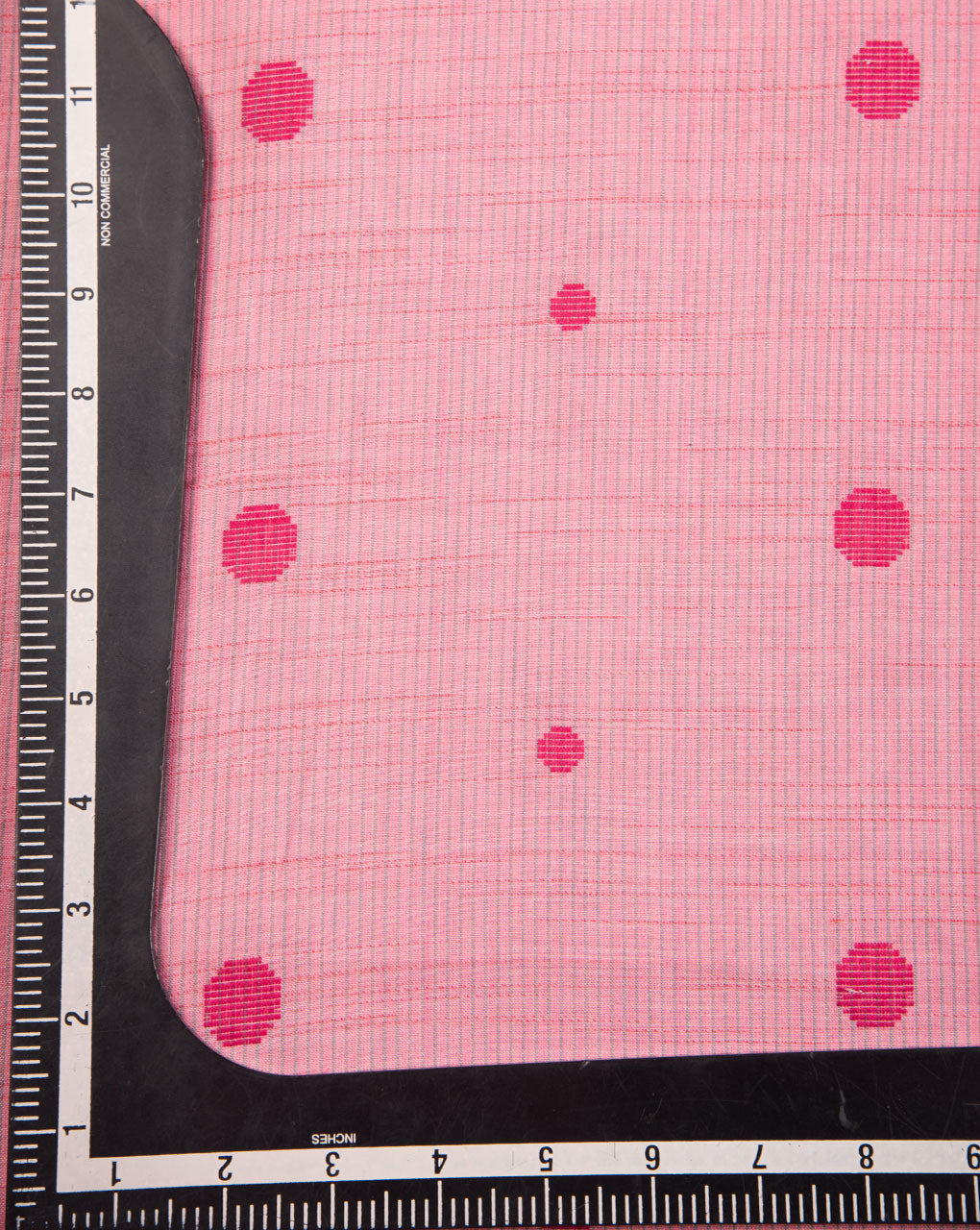 Polka Dots Woven Jacquard Loom Textured Cotton Fabric - Fabriclore.com
