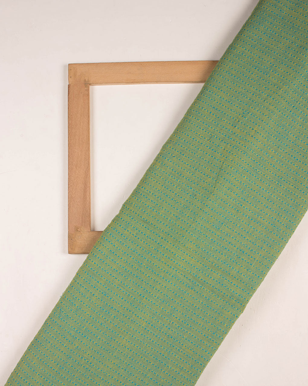 Woven Loom TextuKantha Cotton Fabric - Fabriclore.com