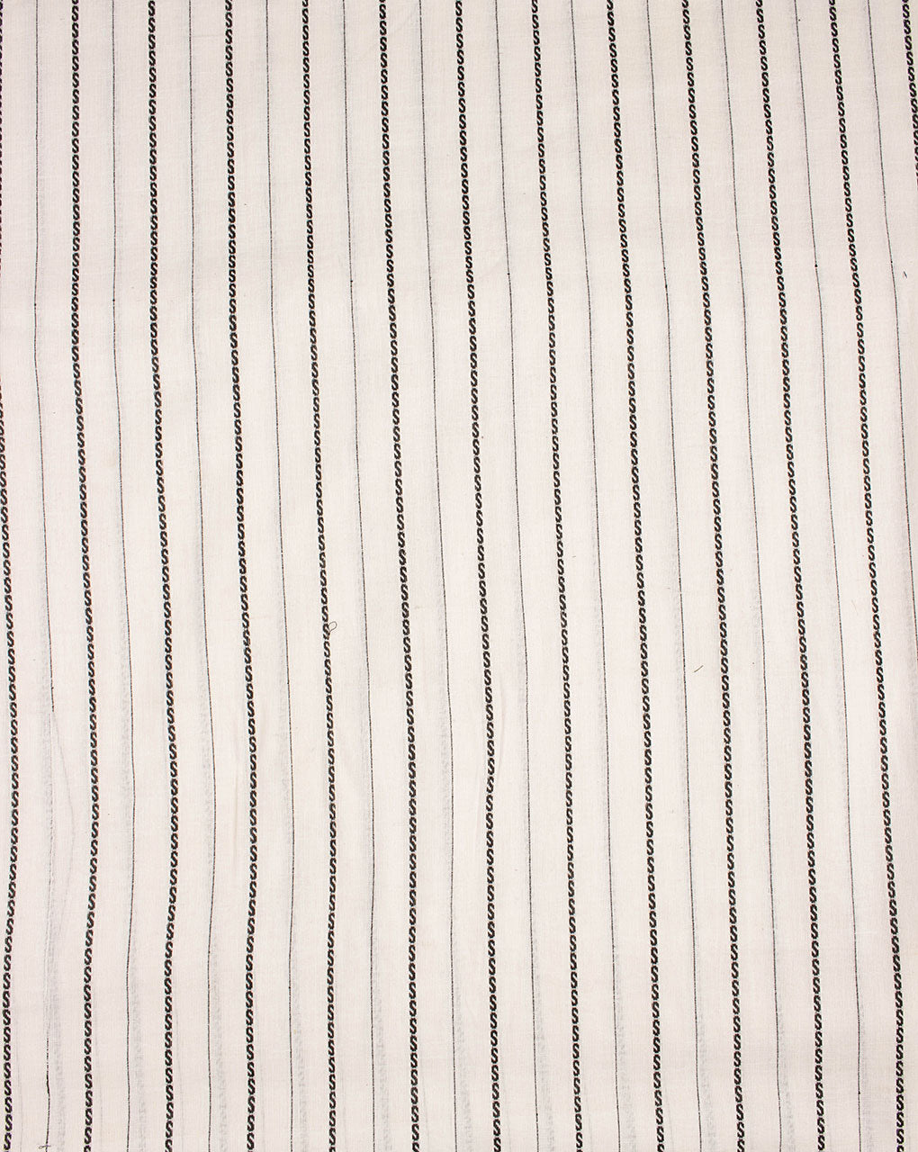 Stripes Woven Loom Textured Dobby Cotton Fabric - Fabriclore.com