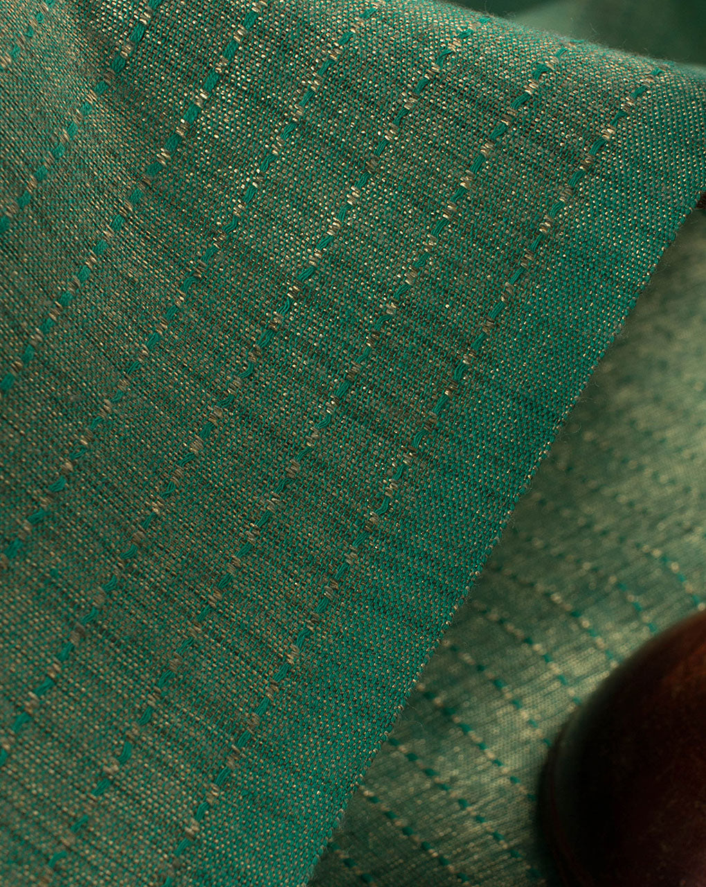 Woven Kantha Loom Textured Cotton Fabric - Fabriclore.com