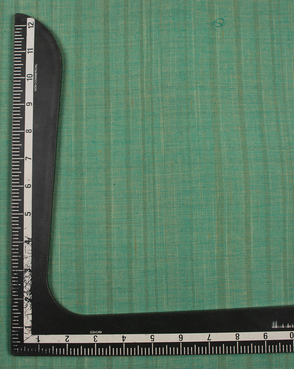 Sea Green Plain Woven Loom Textured Cotton Fabric - Fabriclore.com