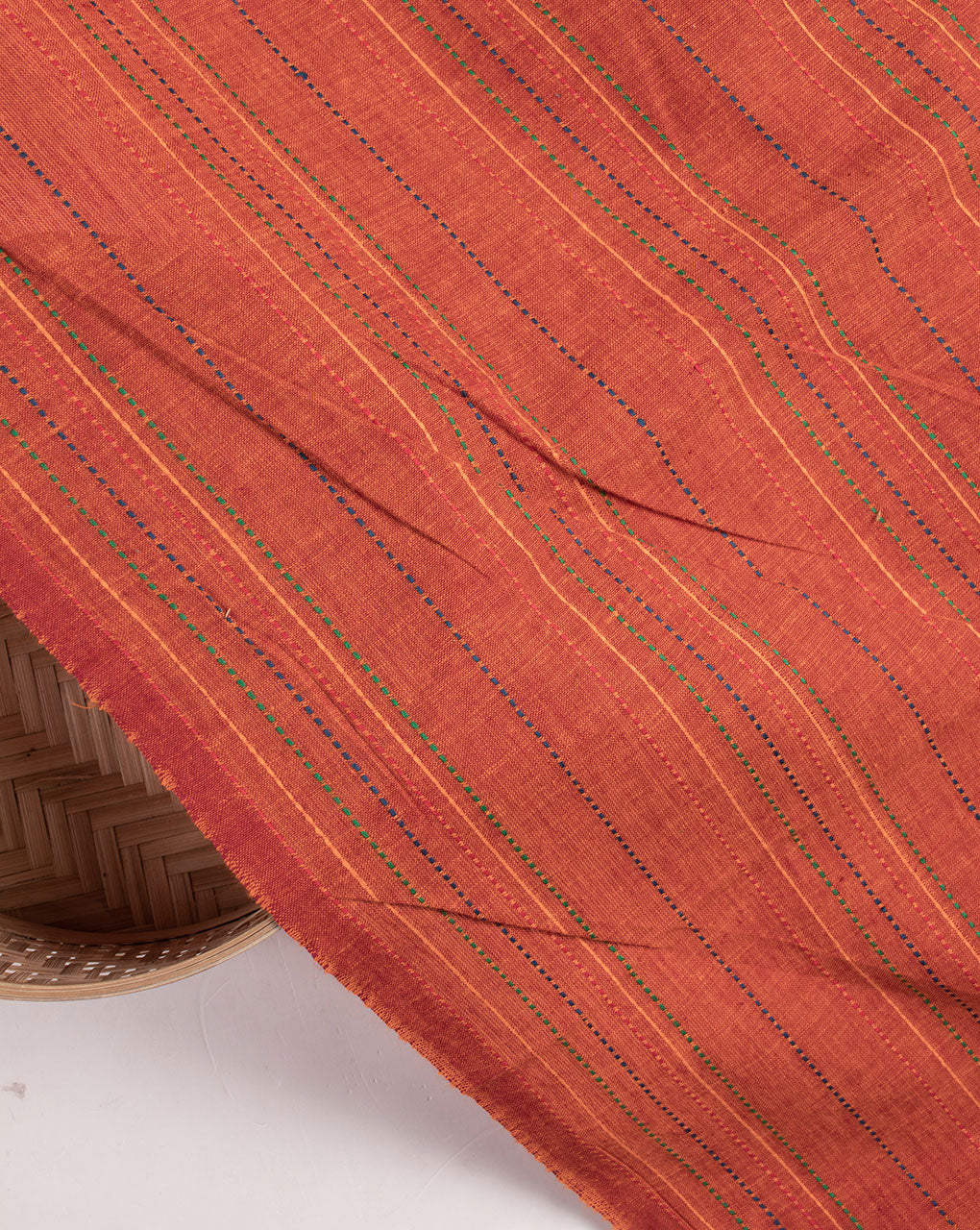 Kantha Loom Textured Cotton Fabric - Fabriclore.com