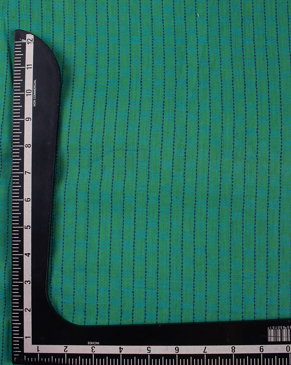 ( Pre Cut 70 CM ) Stripes Woven Dobby Loom Textured Cotton Fabric