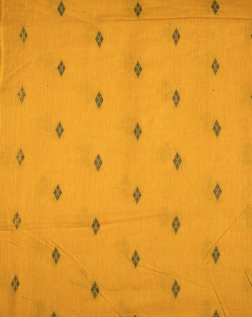 ( Pre Cut 70 CM ) Geometric Woven Jacquard Loom Textured Cotton Fabric