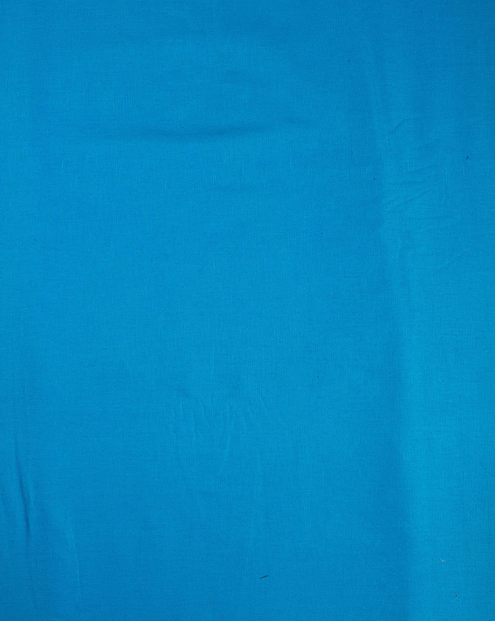 Turquoise Plain Woven Flex Cotton Fabric - Fabriclore.com