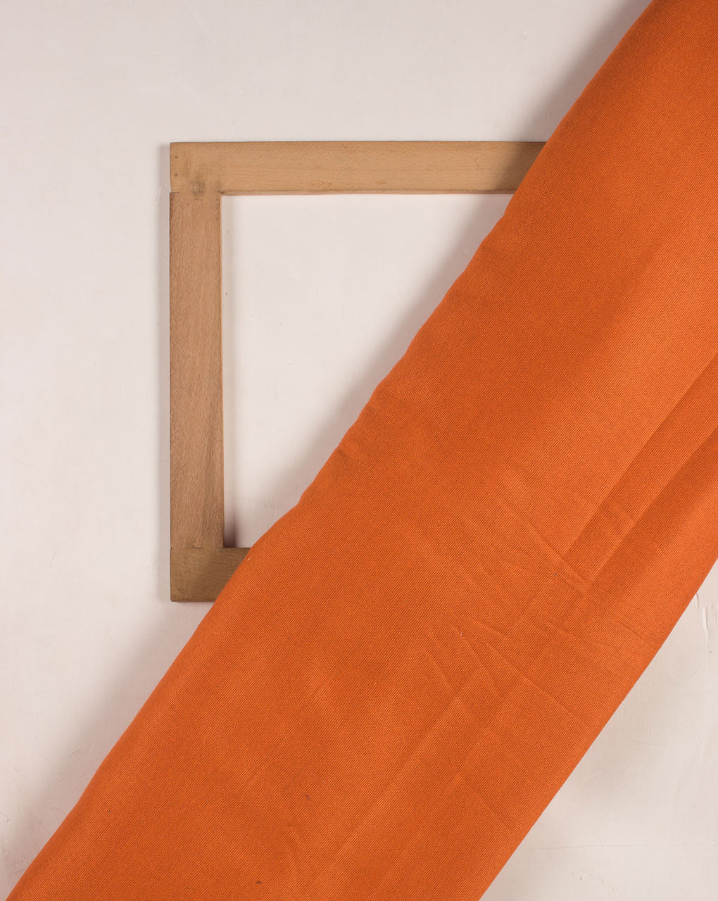 Orange Plain Rayon Fabric - Fabriclore.com