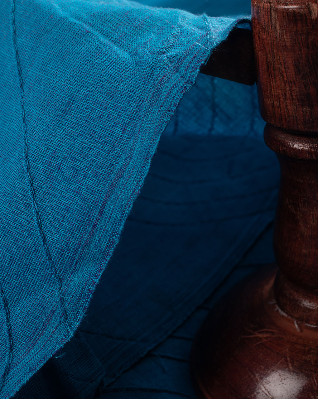 Pin-Tucks Loom Textured Cotton Fabric ( Width 40 Inch ) - Fabriclore.com