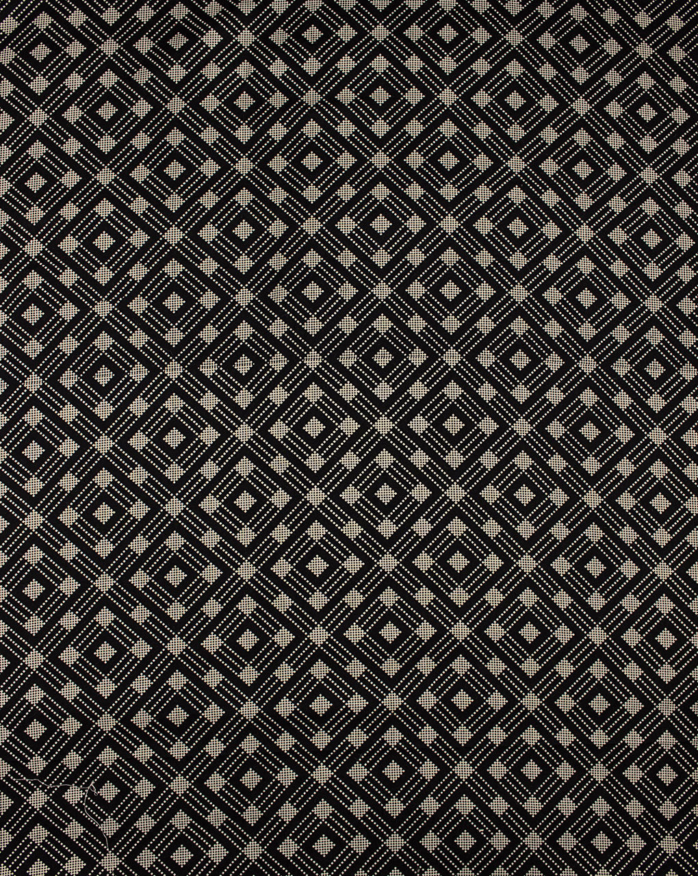 Geometric Screen Print Cotton Fabric - Fabriclore.com