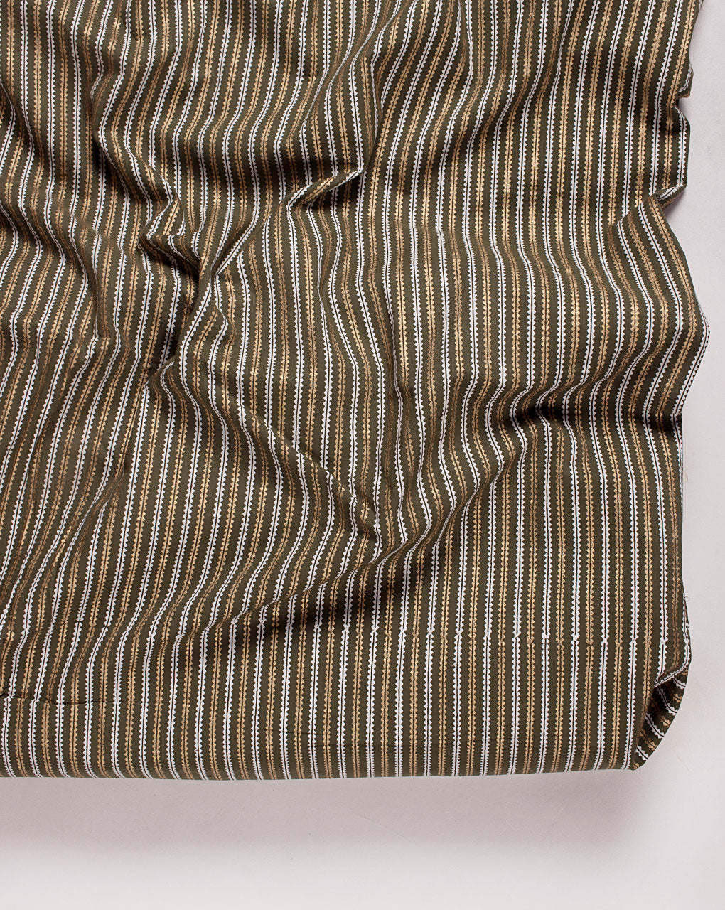 Foil Screen Print Cotton Fabric