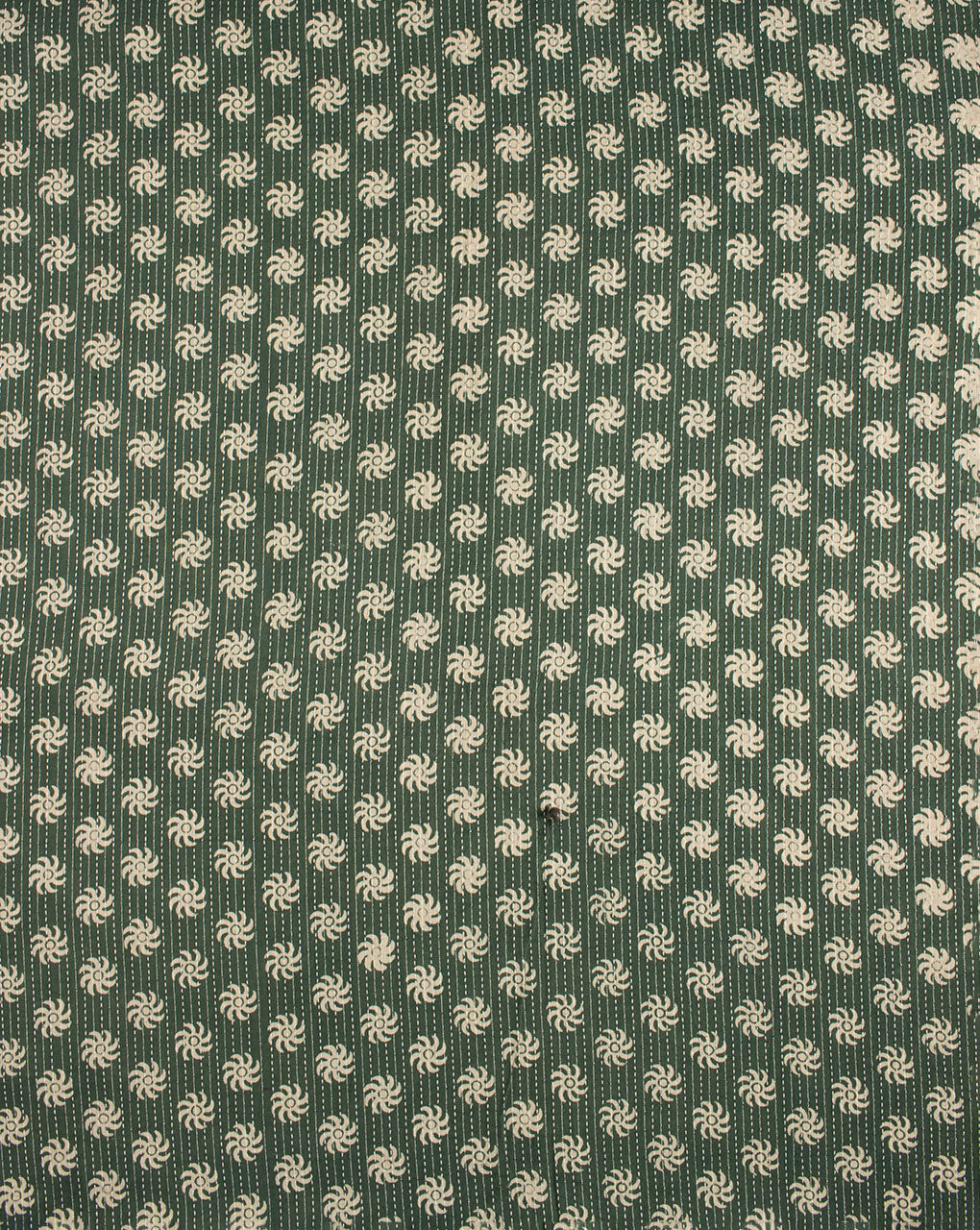 Discharge Print Kantha Cotton Fabric - Fabriclore.com