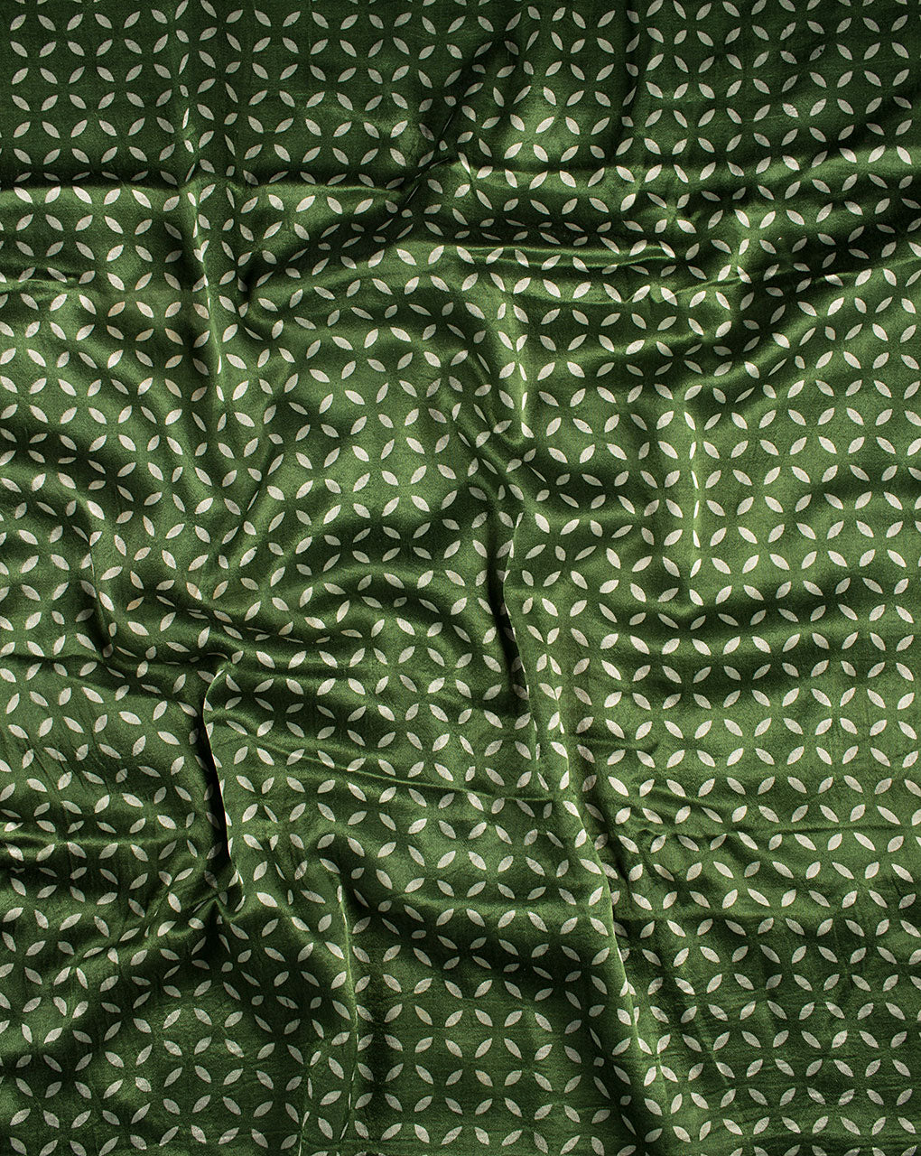 Discharge Screen Print Mashru Silk Fabric - Fabriclore.com