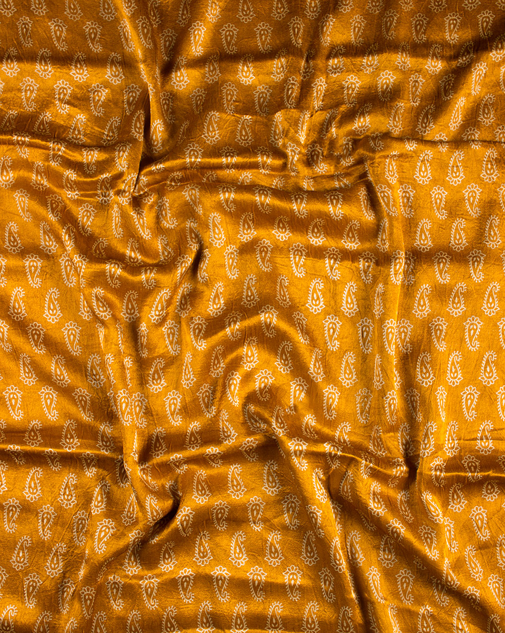 Discharge Screen Print Mashru Silk Fabric - Fabriclore.com
